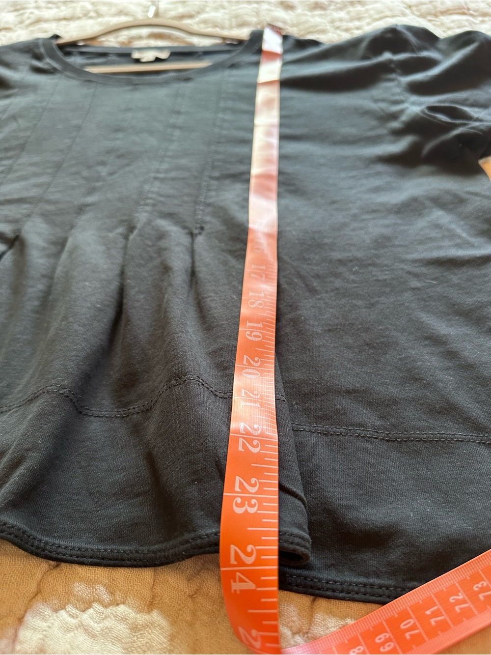 Pilcro XL black tee - Picture 6 of 7